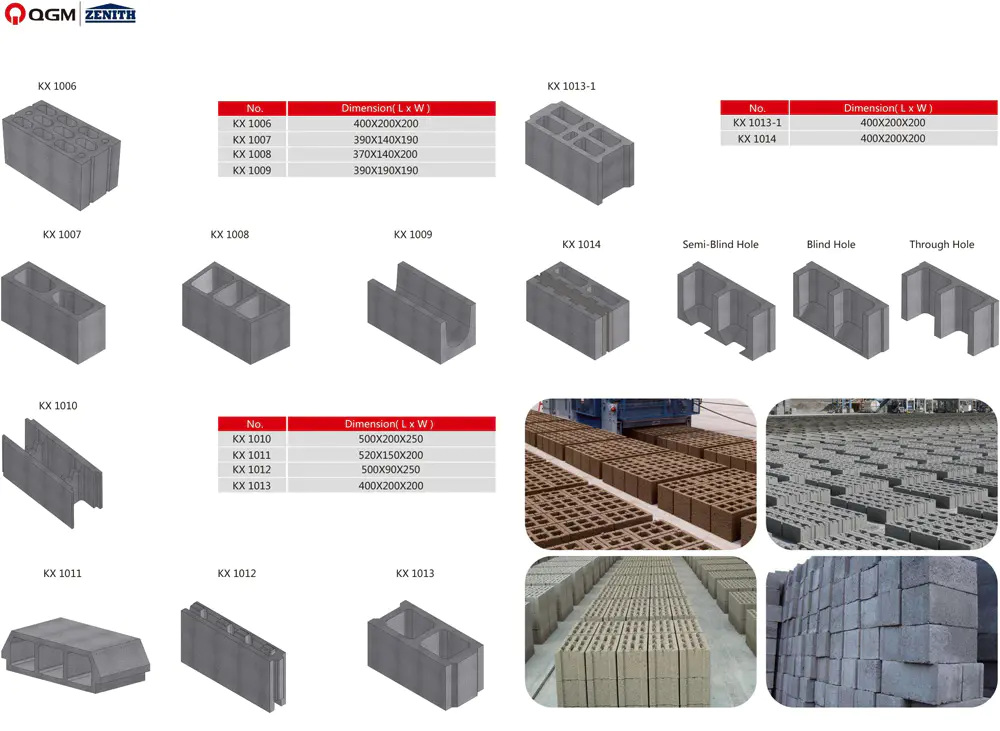 Hollow Brick Mould Hollow Brick Mould